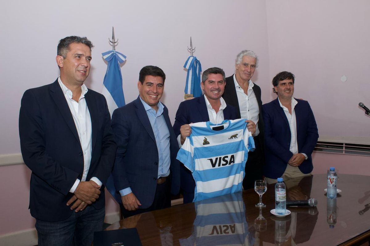 Orrego anunció el regreso de Los Pumas a San Juan.