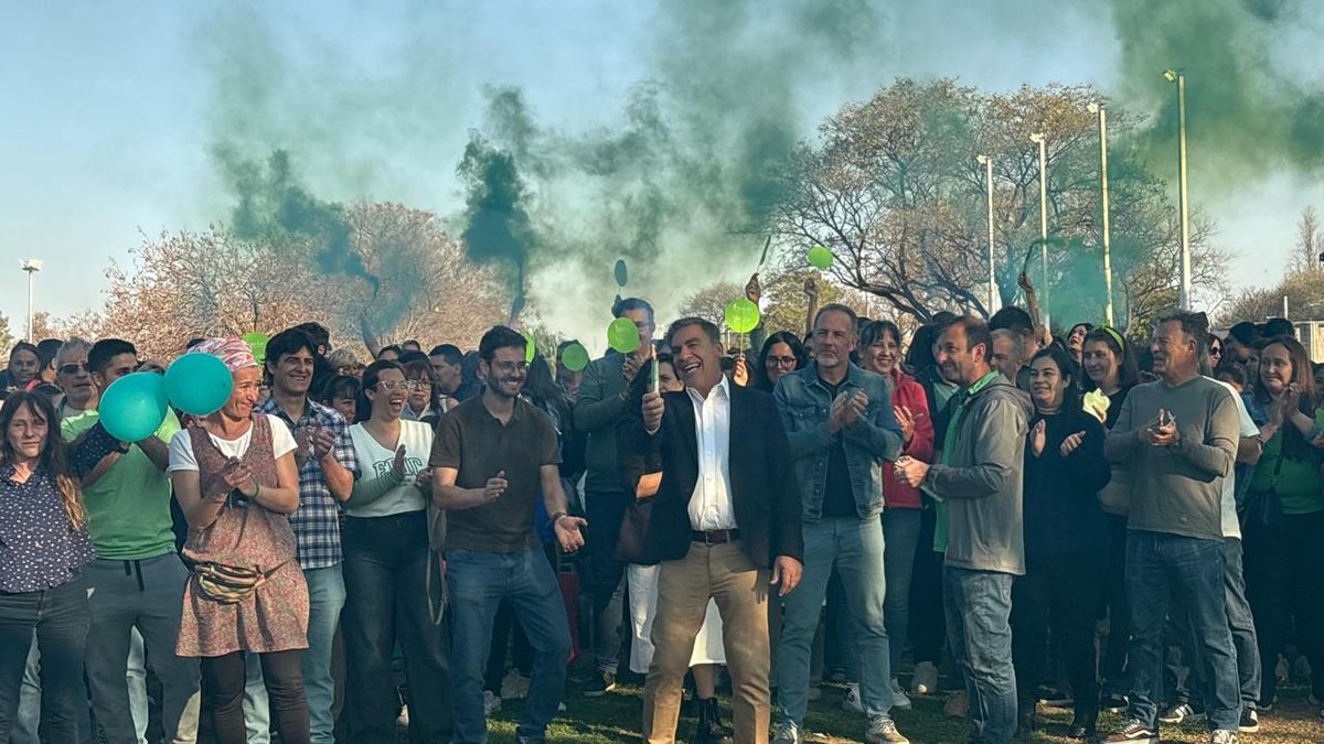 La alianza del Partido Verde y Libres del Sur en plena campaña. La alianza del Partido Verde y Libres del Sur en plena campaña.