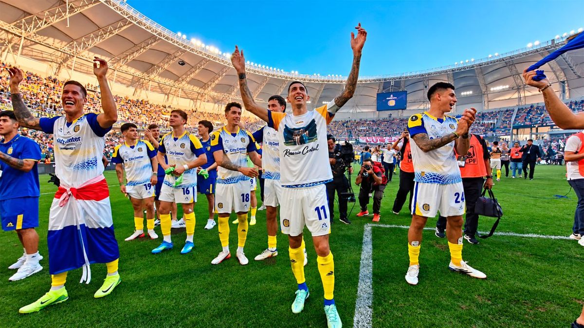 Ángel Di María volvió a salir campeón en Rosario Central.