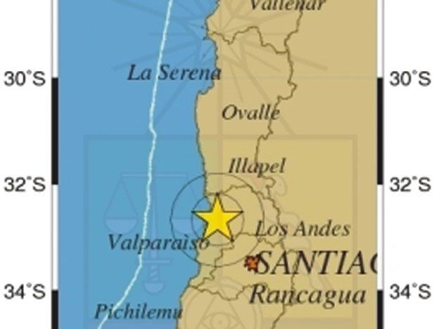 Un fuerte sismo en la ciudad de La Ligua se sintió en Mendoza