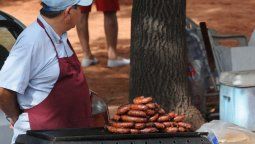 Prohíben los puestos de choripanes en el Parque San Martín