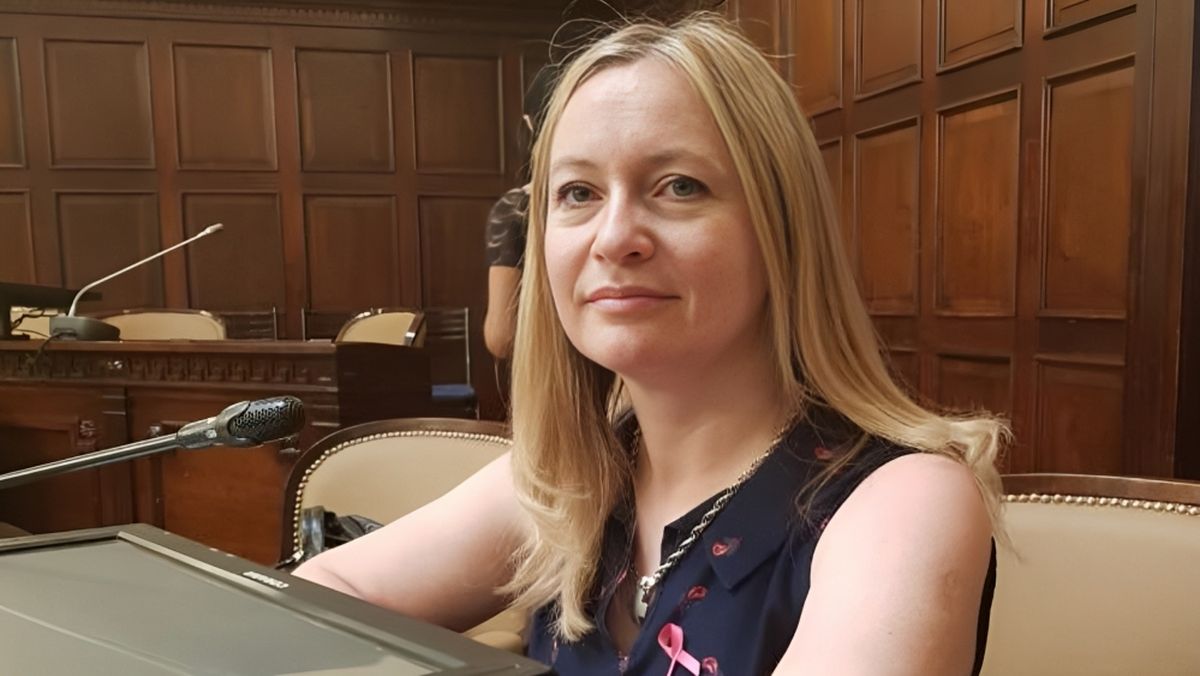 La precandidata a vicegobernadora por Cambia Mendoza, Hebe Casado.