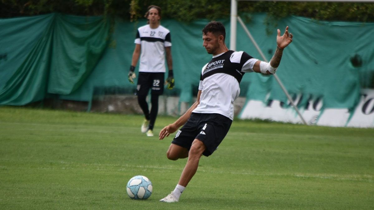 Franco Meritello es titular en Gimnasia en la Primera Nacional.