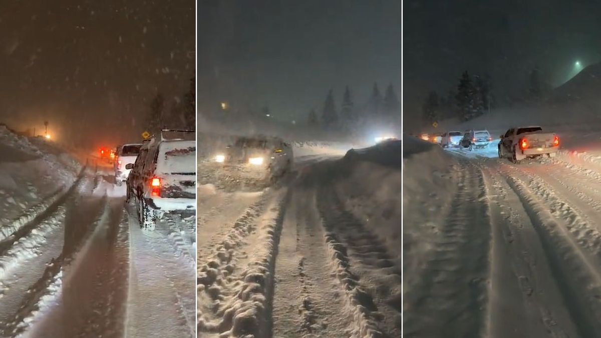 Hay más de 2,5 metros de nieve acumulados en el camino a Las Leñas y más de 5 metros en la cumbre del centro de ski de Malargüe.
