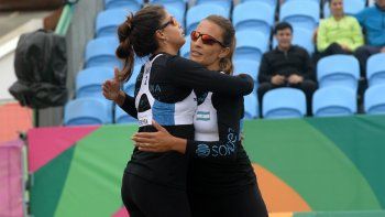 Segundo triunfo de Gallay y Pereyra en el vóleibol de playa de Lima 2019