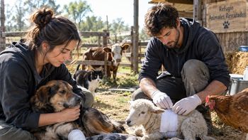 Buscan voluntarios para cuidar animales en un tranquilo pueblo: ofrecen casa y comida pero con estrictas reglas