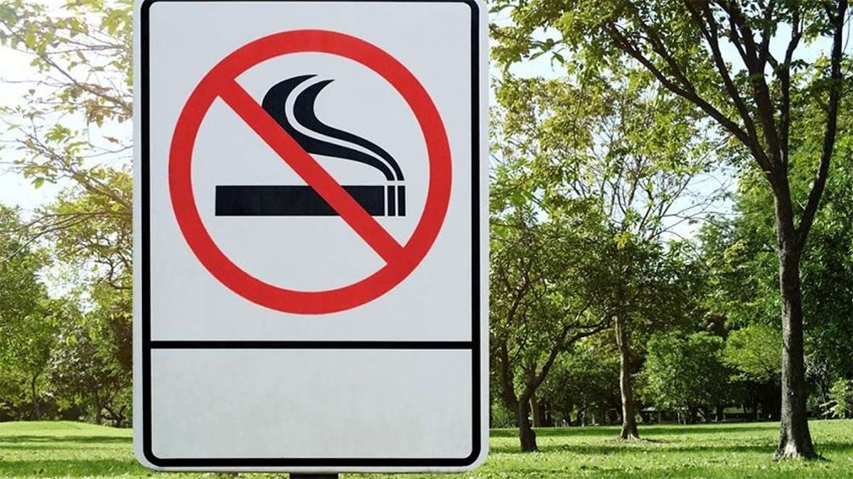 Ciudad avanza con la prohibición de fumar en espacios verdes