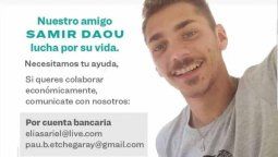 Por el músico accidentado en Misiones