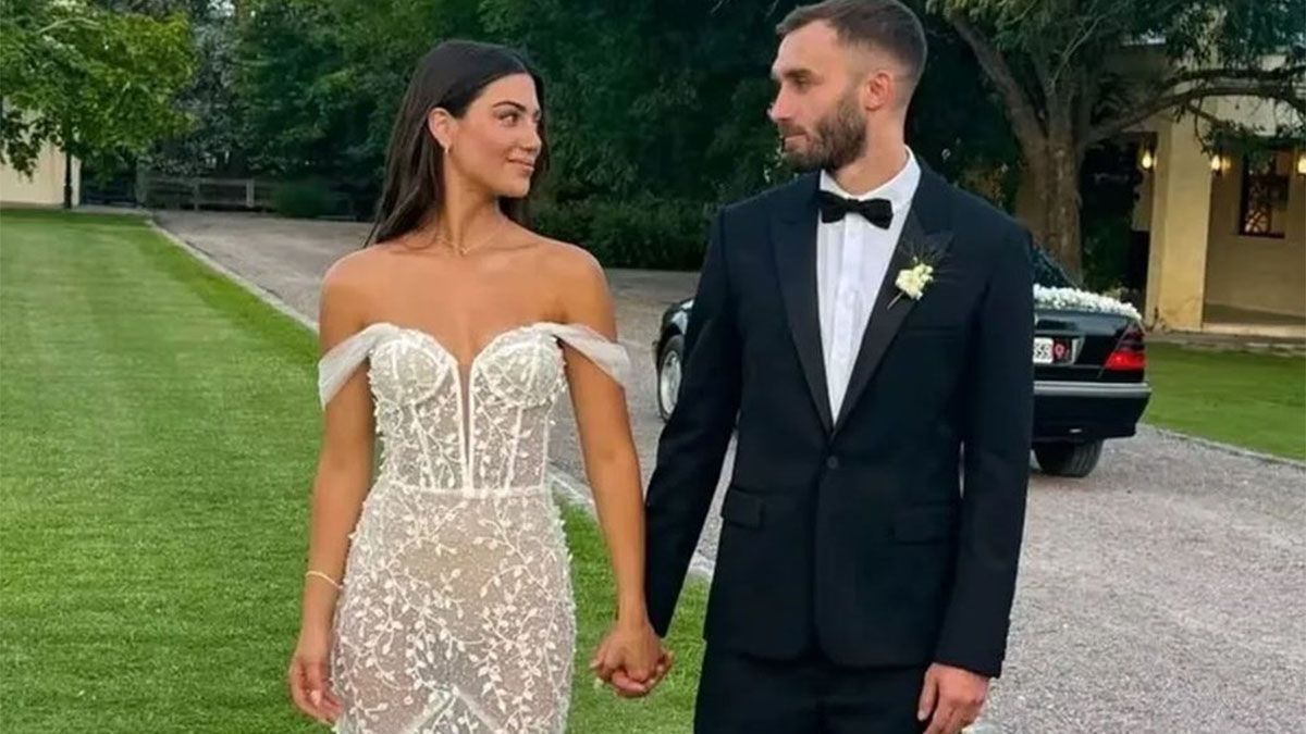 Pezzella y su mujer estarían separados.