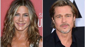 Brad Pitt y Jennifer Aniston, juntos por los festejos de Navidad
