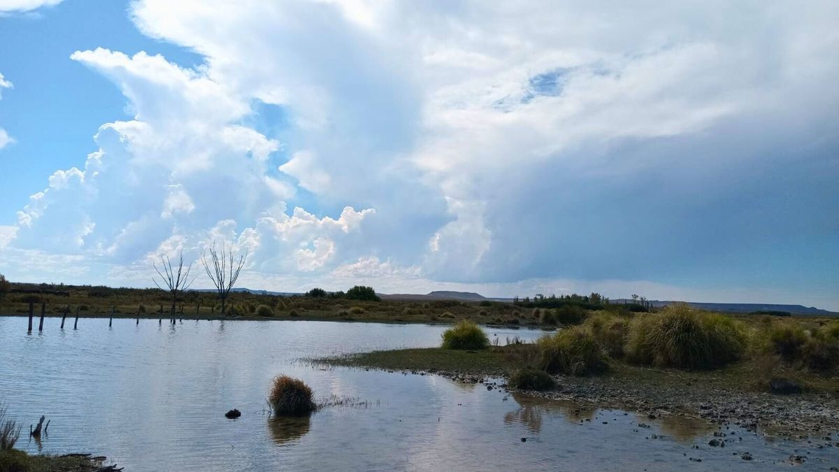 El paisaje que se contempla desde la escuela, en una zona alejada de Malargüe. El paisaje que se contempla desde la escuela, en una zona alejada de Malargüe.