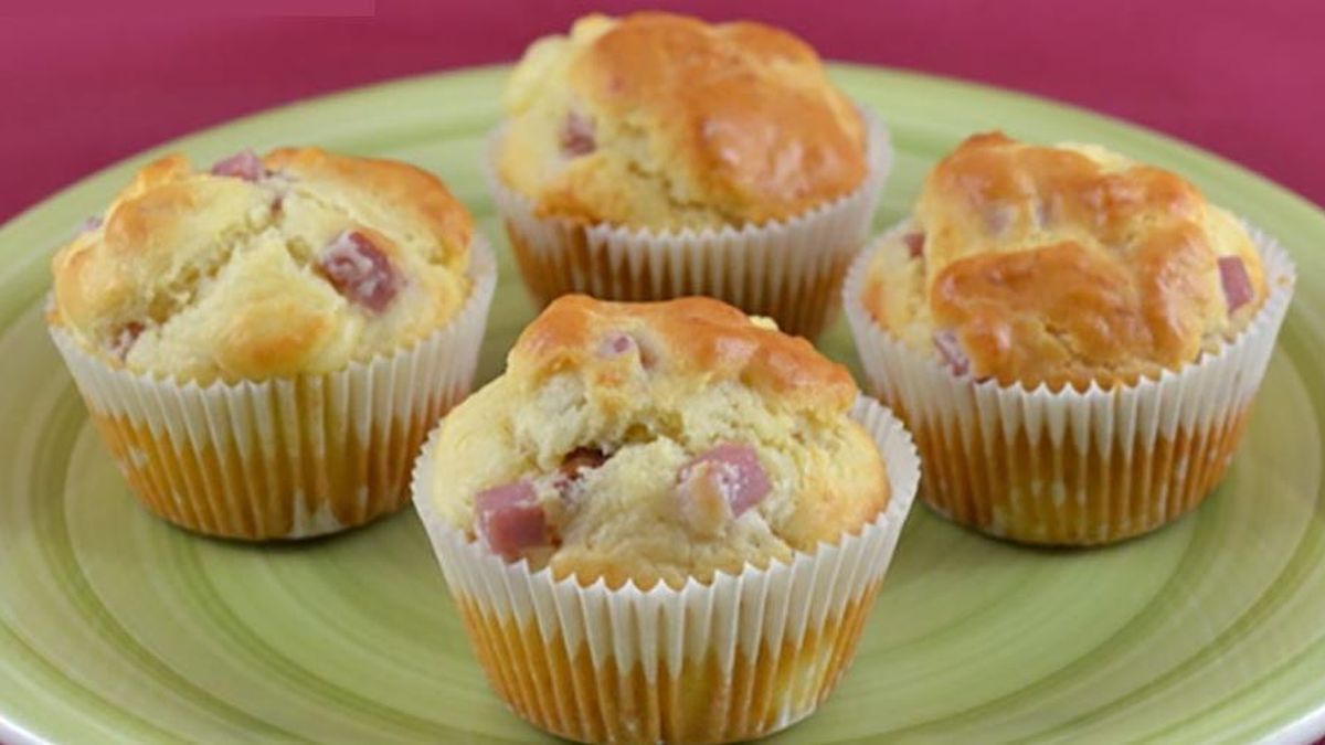 Receta los muffins de jamón y queso al estilo Paulina Cocina que son