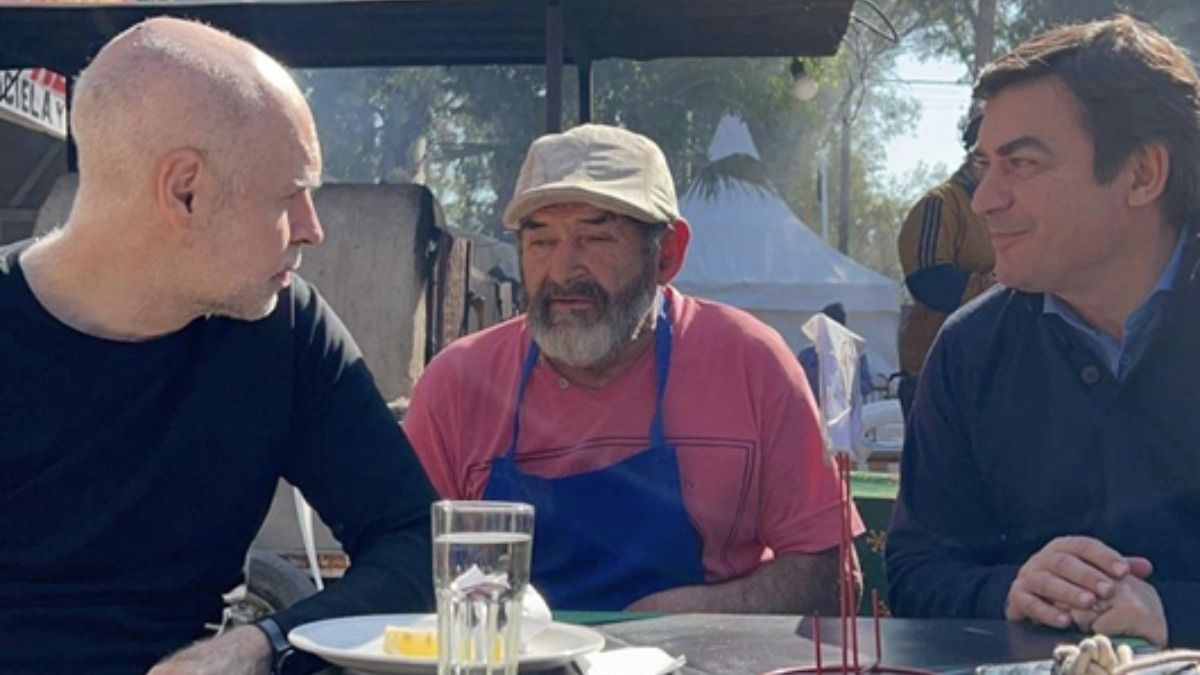 Omar De Marchi aporta el toque "federal" a la campaña del porteño Horacio Rodríguez Larreta.