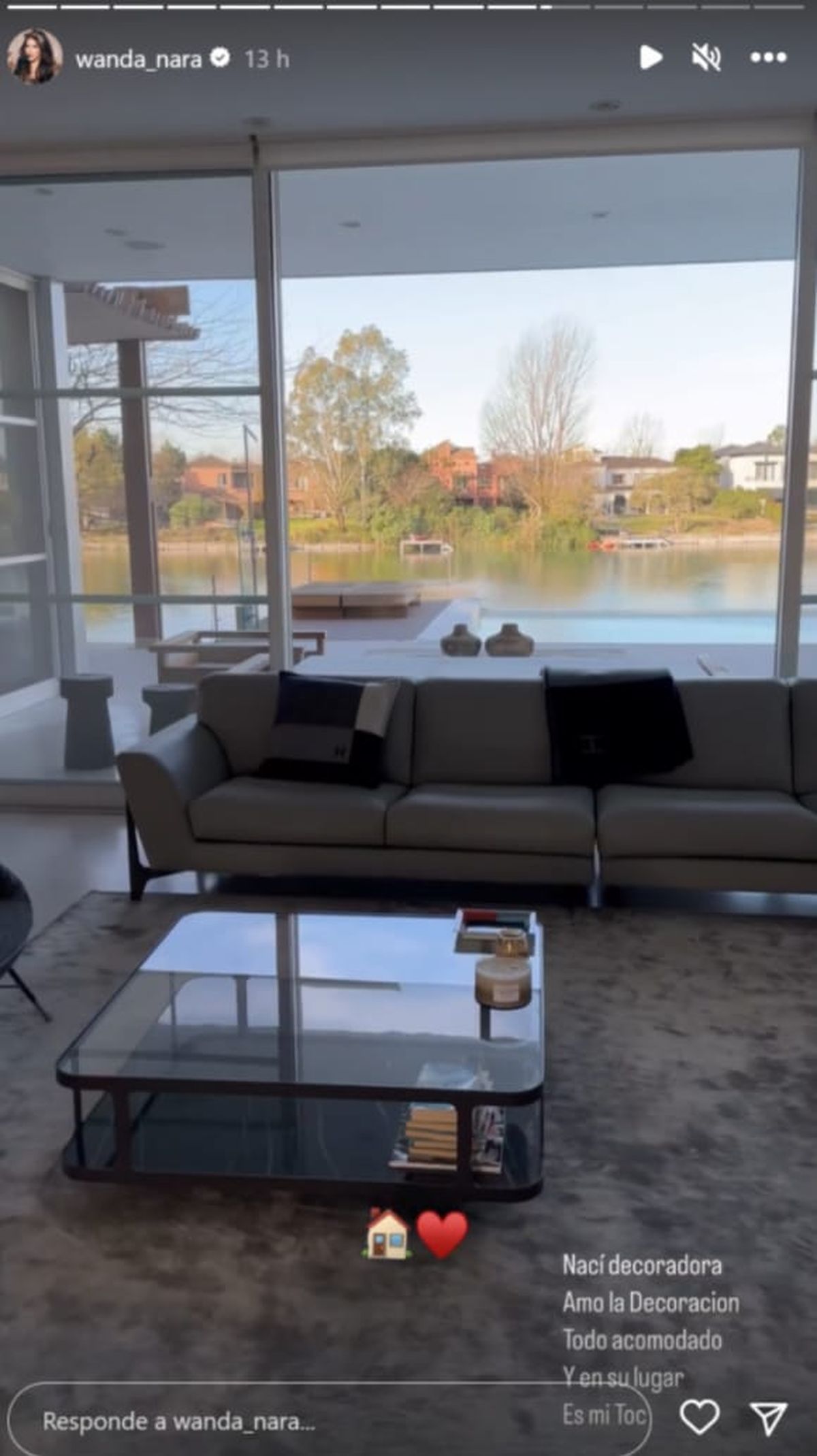 Así es el living de Wanda Nara y Mauro Icardi en su casa de Nordelta. Así es el living de Wanda Nara y Mauro Icardi en su casa de Nordelta.