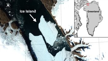 Un iceberg del tamaño de una isla se desprendió de Groenlandia: a dónde se dirige