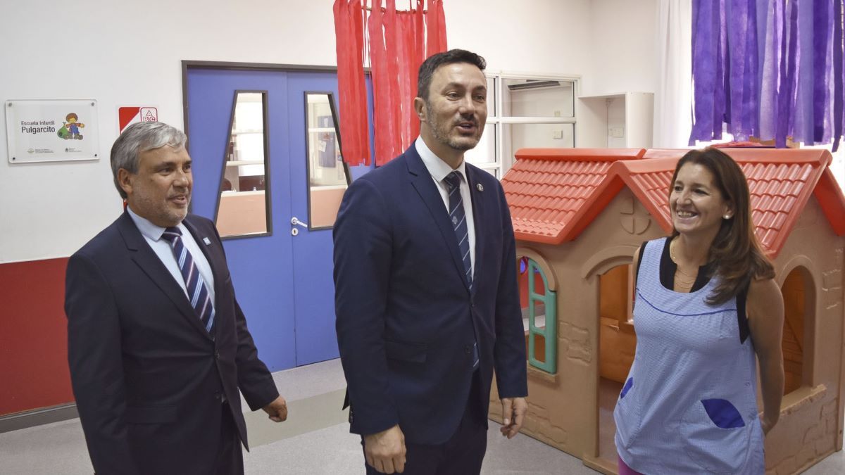 Petri, en una actividad con Fiochi días atrás. Petri, en una actividad con Fiochi días atrás.