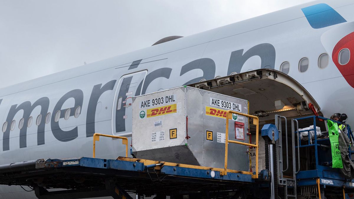 Llegaron más vacunas Pfizer a la Argentina.