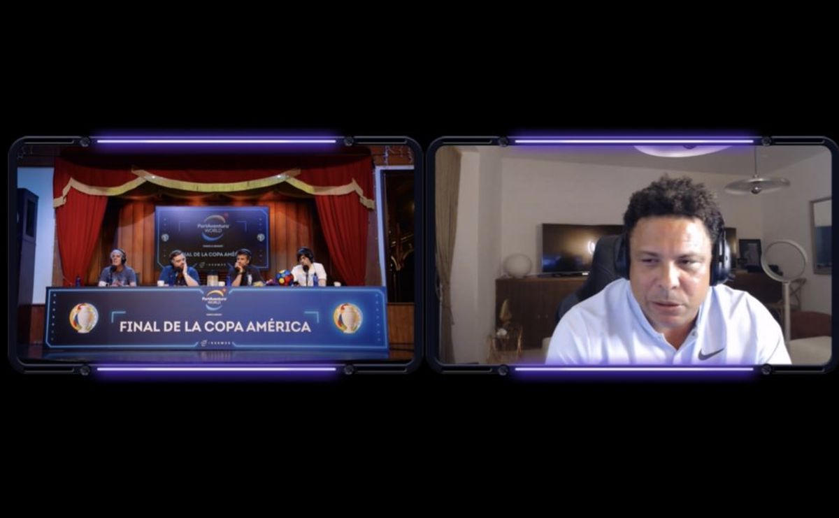 Ronaldo fue ir&oacute;nico sobre el Dibu Mart&iacute;nez antes de la final de la Copa Am&eacute;rica.