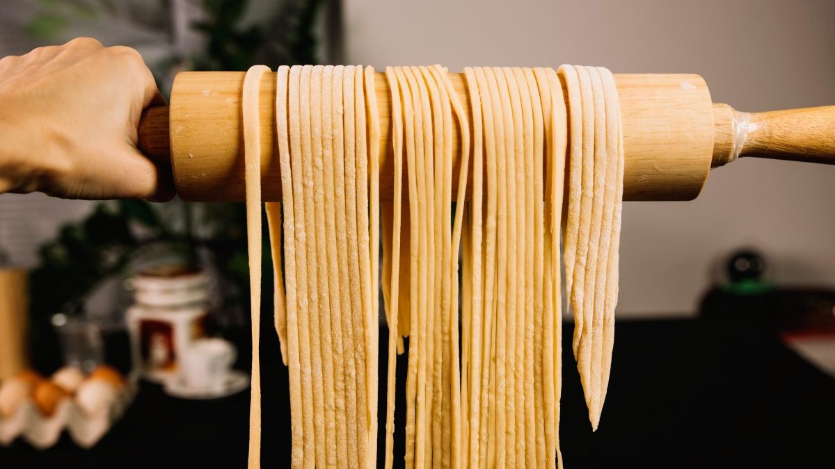 Recetas: Fideos caseros. Foto: Freepik.