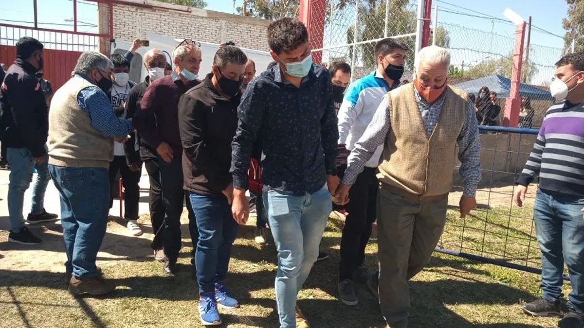 La conmovedora despedida de Nicolás Naranjo en San Juan