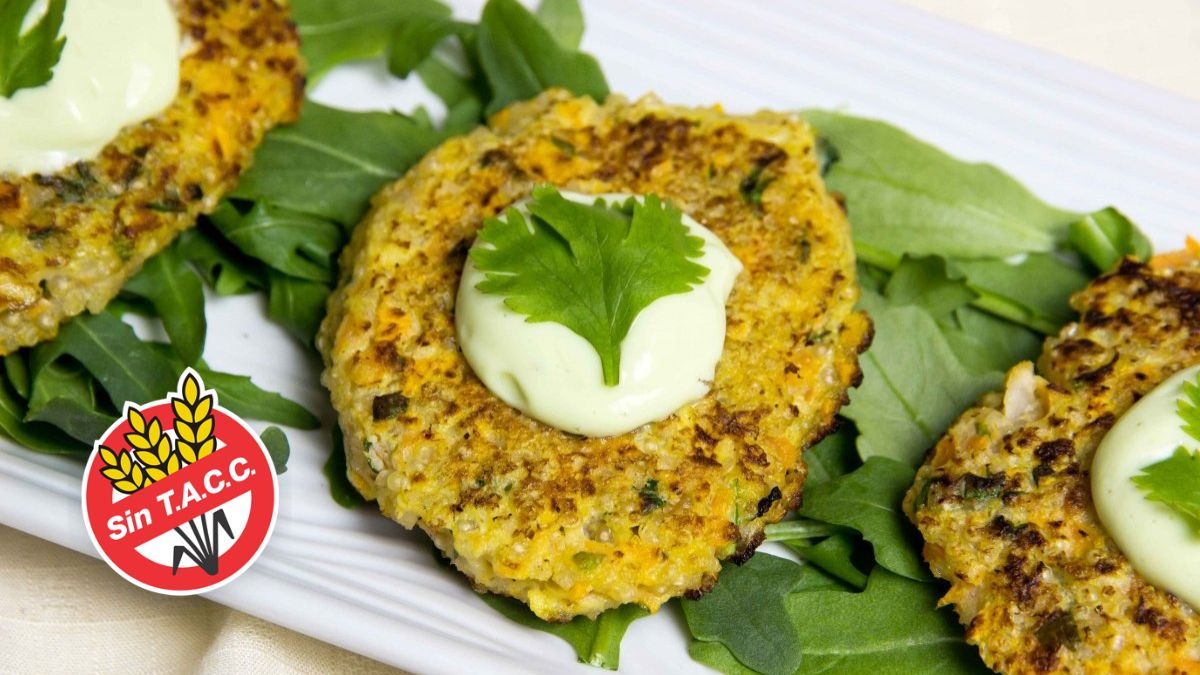 Estas hamburguesas de quinoa son una verdadera delicia y lo mejor de todo es que son sin TACC. Estas hamburguesas de quinoa son una verdadera delicia y lo mejor de todo es que son sin TACC.