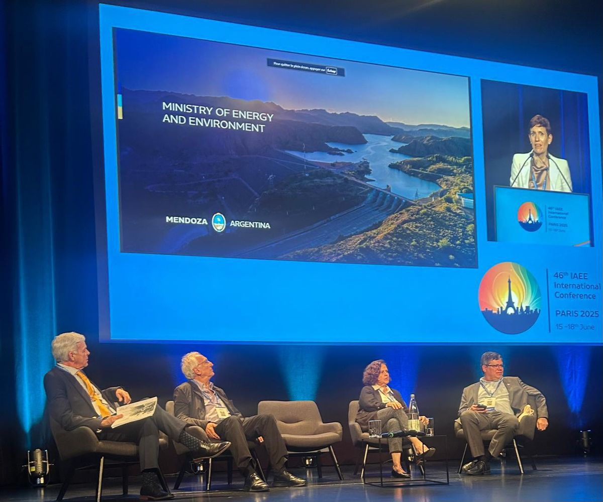 Jimena Latorre en la Cumbre Mundial de Energía en Francia. Jimena Latorre en la Cumbre Mundial de Energía en Francia.