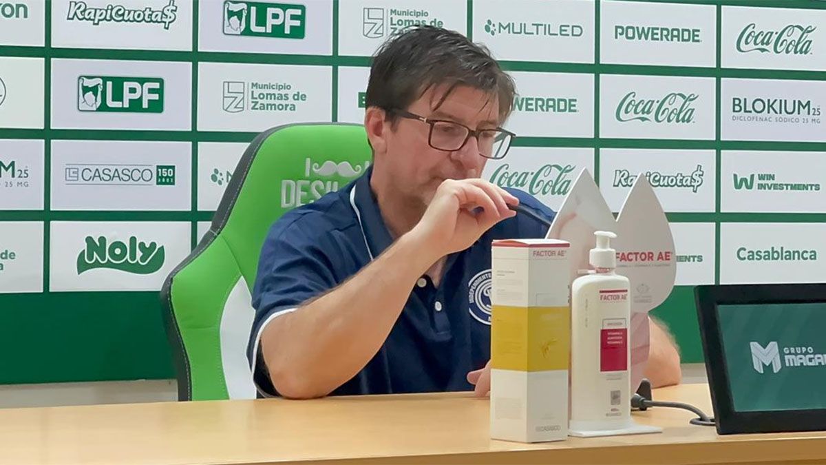 Berti ya piensa en el cl&aacute;sico que jugar&aacute; Independiente Rivadavia ante Gimnasia y Esgrima.