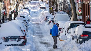 Una gigantesca tormenta de nieve y hielo amenaza a gran parte de Estados Unidos Una gigantesca tormenta de nieve y hielo amenaza a gran parte de Estados Unidos