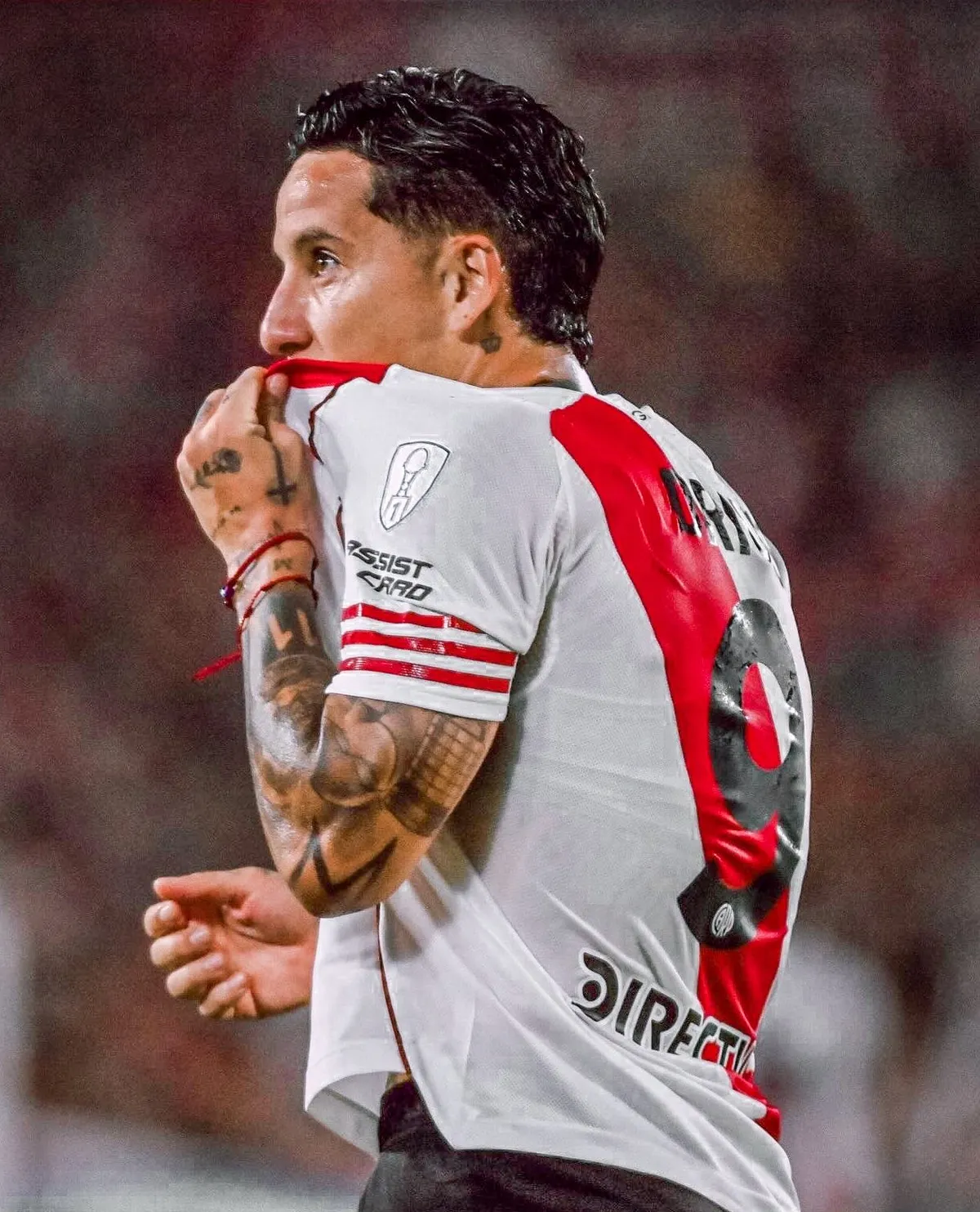 River sufre la baja de Driussi, su carta de gol.