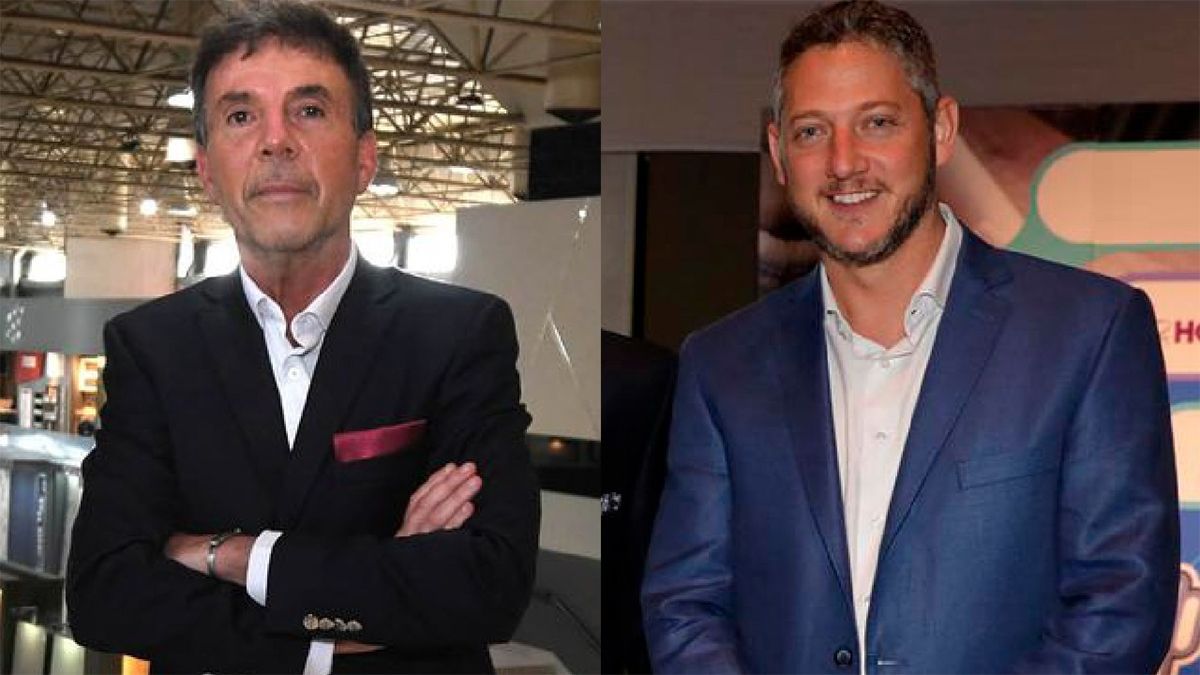 Diego Pérez Colman y Renzo Giuffré.