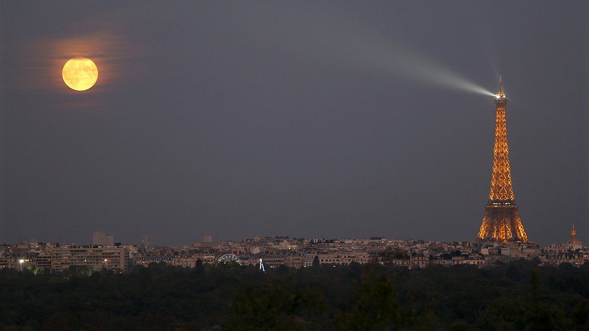 Las mejores postales de la Luna llena