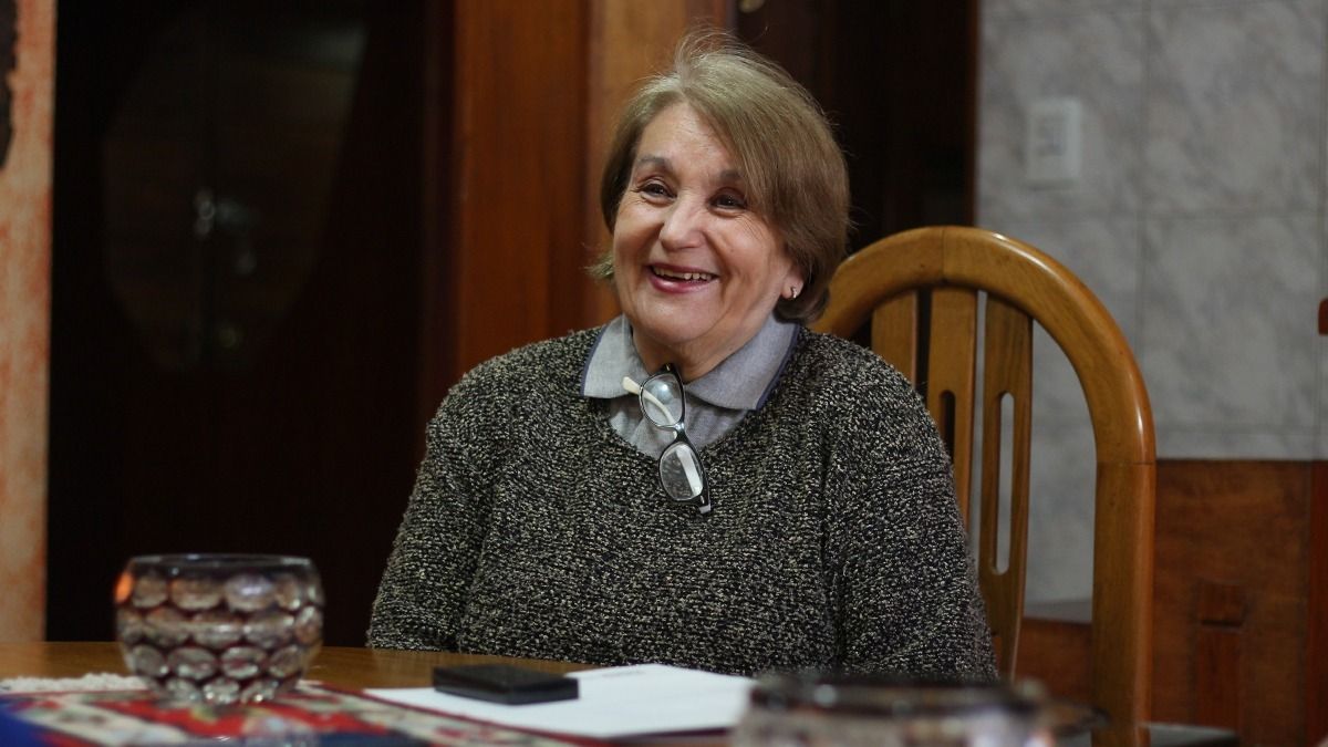Mausi en su casa de Godoy Cruz. Mausi en su casa de Godoy Cruz.