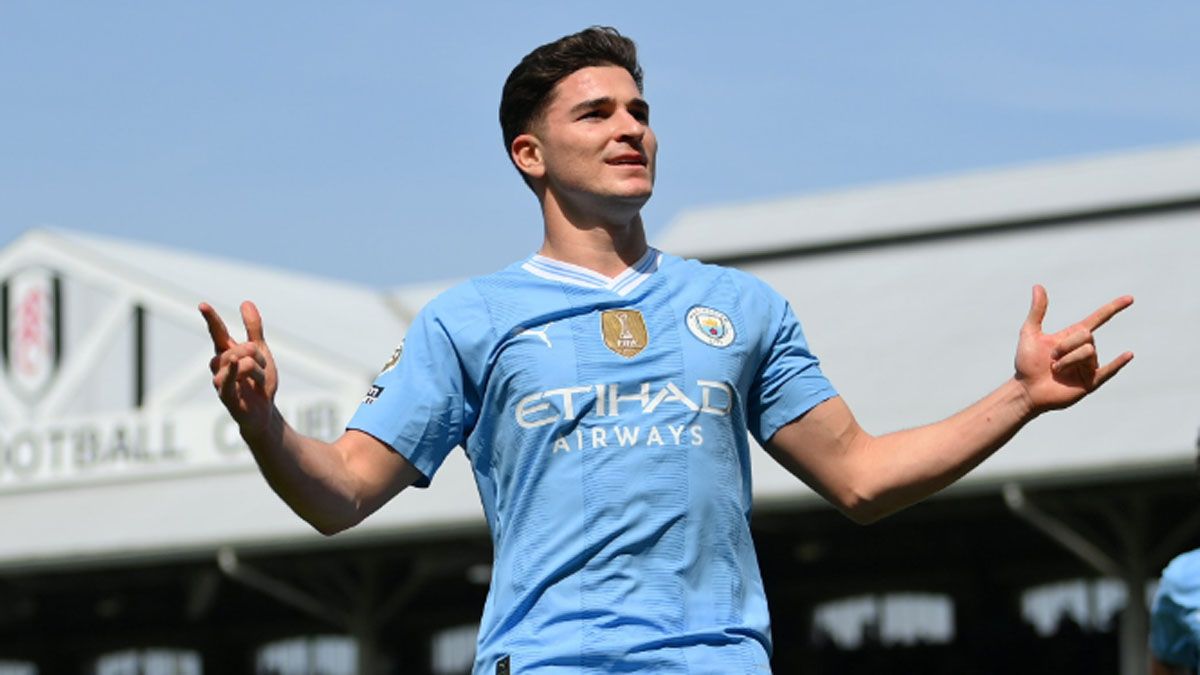 Julián ingresó en el final y marcó un gol.