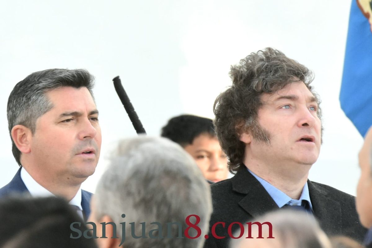 Javier Milei en San Juan: 