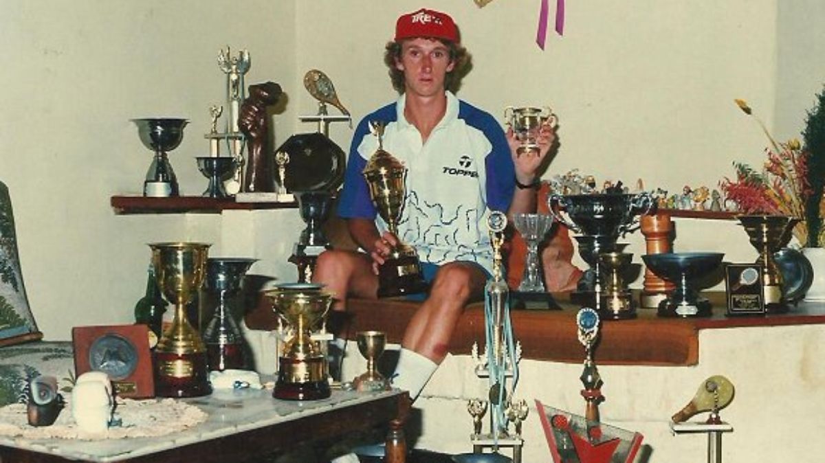 El mendocino destacado Jaime Serrano y su historia de vida junto al pádel