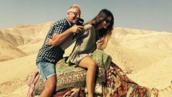 Dejó ver su pancita de cuatro meses en su viaje a Israel