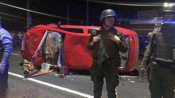 Video: atropelló y mató dos manifestantes en Chile