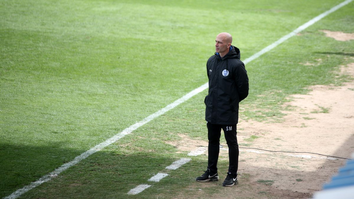 Sebastián Méndez se lamentó por el empate del Tomba