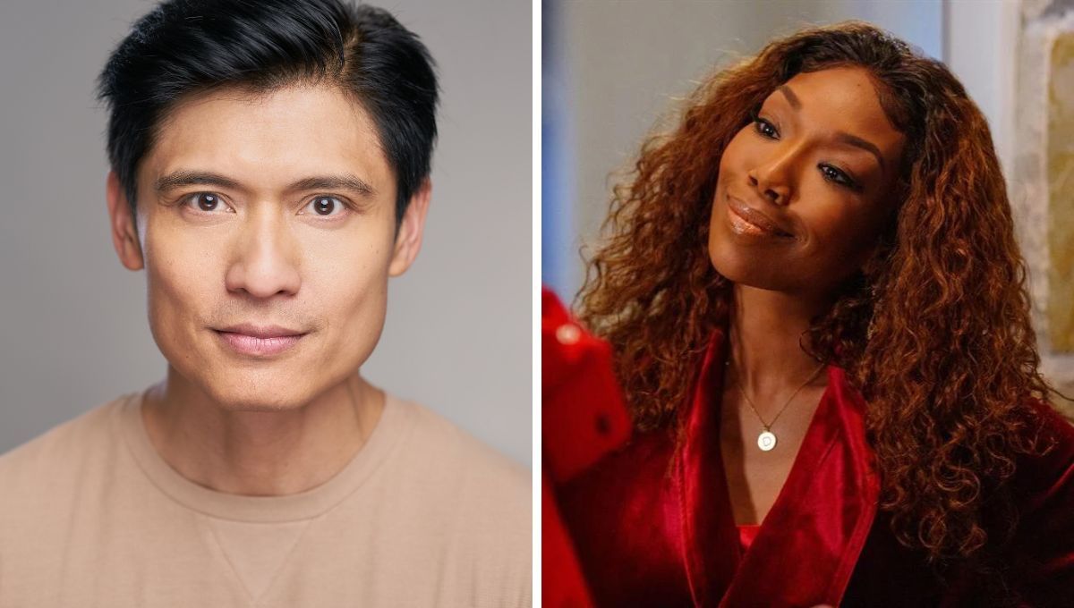Paolo Montalbán y Brandy Norwood. Paolo Montalbán y Brandy Norwood.