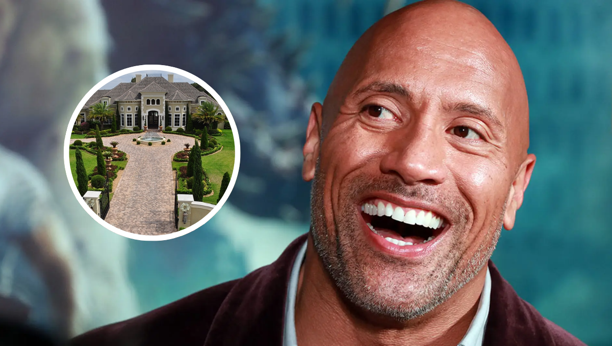 Dwayne Johnson tiene una impresionante mansión en un lujoso barrio de Florida