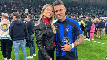 El feo momento de la mujer de Lautaro Martínez, Agustina Gandolfo, tras la consagración del Inter