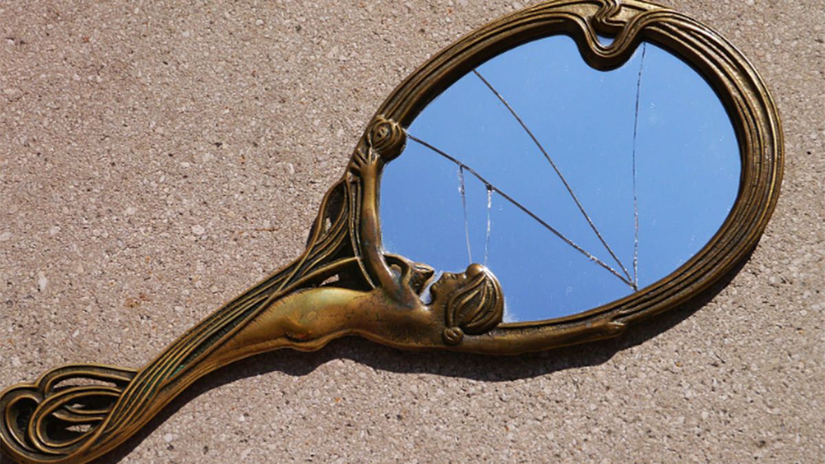 ¿Qué significa que se ropa un espejo?