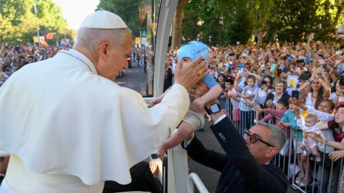 El papa León XIV reunió más de un millón de personas en Cibeles, Madrid (Foto Gentileza Vatican News).