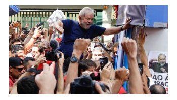 Las frases e imágenes más contundentes del discurso de Lula da Silva