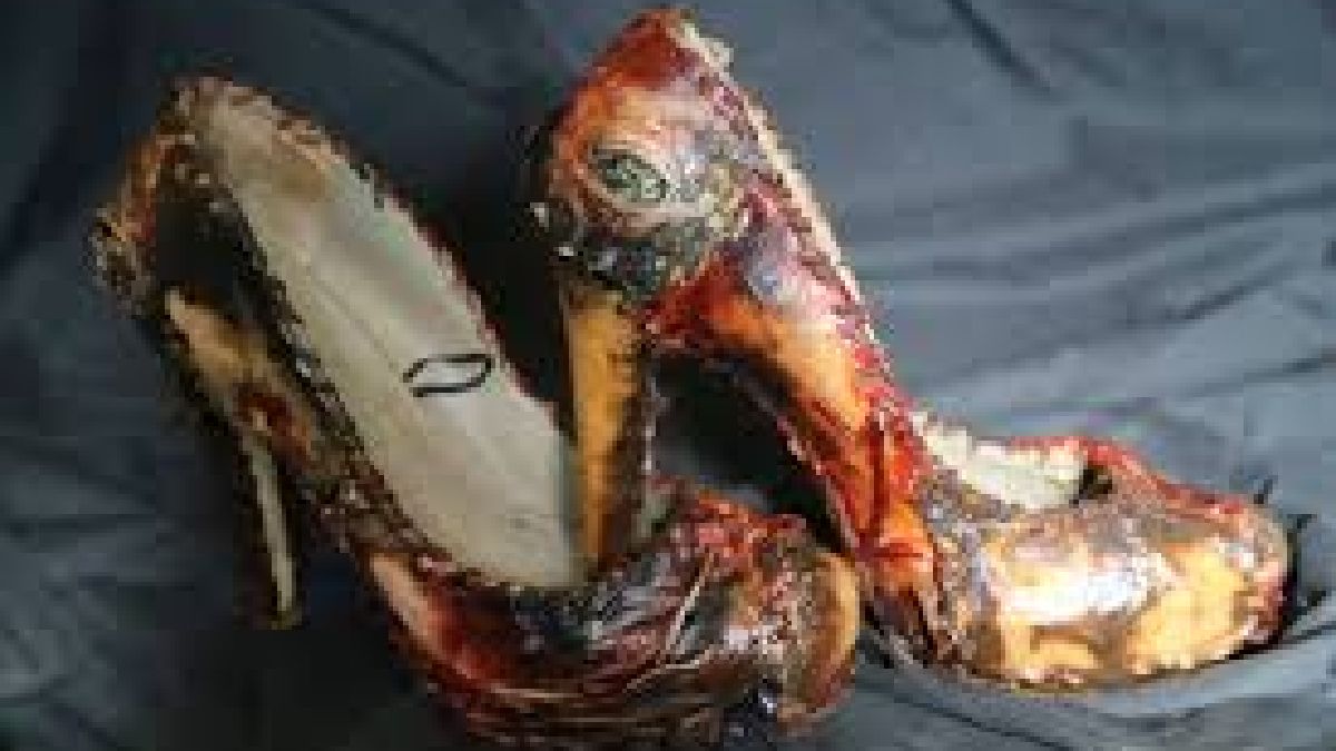 Los objetos recreados artísticamente sobre lo hallado en la casa del asesino serial. Los objetos recreados artísticamente sobre lo hallado en la casa del asesino serial.