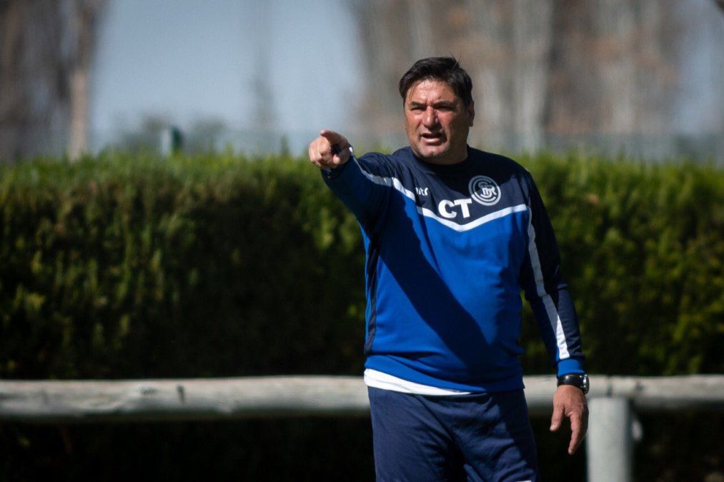 Marcelo Straccia, entrenador de Independiente Rivadavia. (Fotos gentileza @stracciamarcelo).