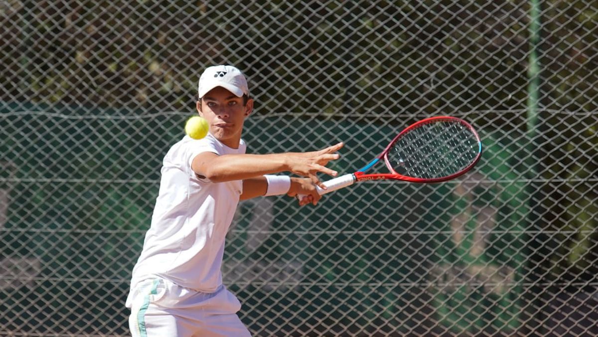 Victor Cunha Winheski de Lima es finalista en singles masculino (UNO/Axel Lloret) Victor Cunha Winheski de Lima es finalista en singles masculino (UNO/Axel Lloret)