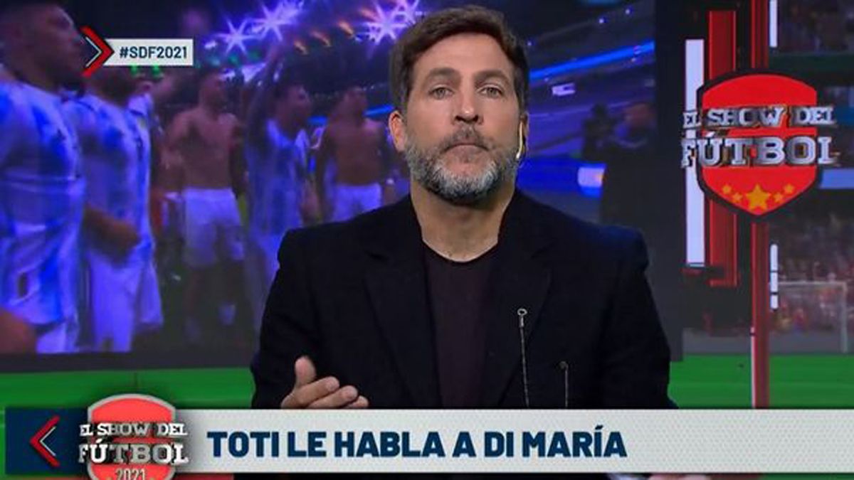 Toti Pasman dijo que Di&nbsp;María estaba terminado. Tras el gol del&nbsp;Fideo a Brasil, el periodista tuvo que salir a dar la cara. Dijo lo suyo sin flagelarse.