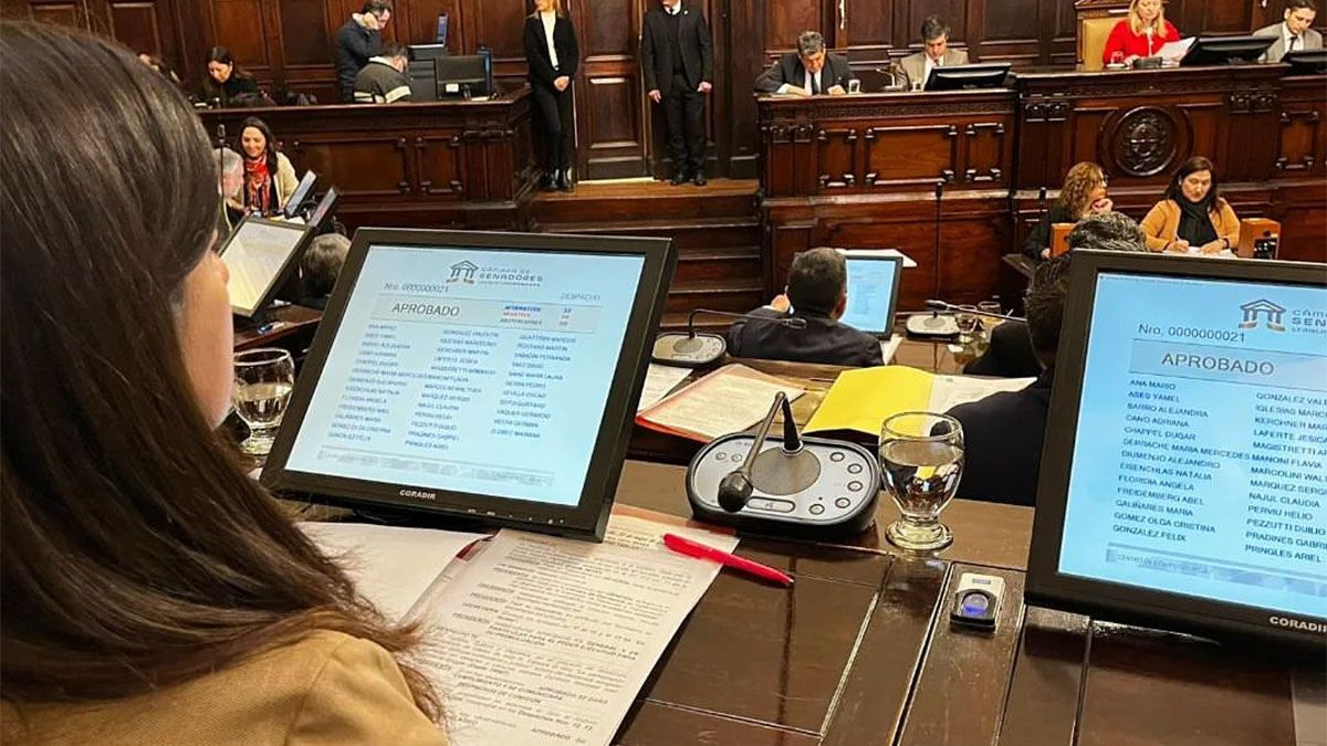 Laura Sainz, senadora provincial del Frente Cambia Mendoza.