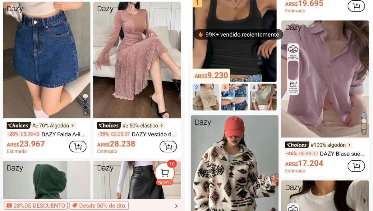 La marca Dazy es una de las más exitosas en Shein. La marca Dazy es una de las más exitosas en Shein. 